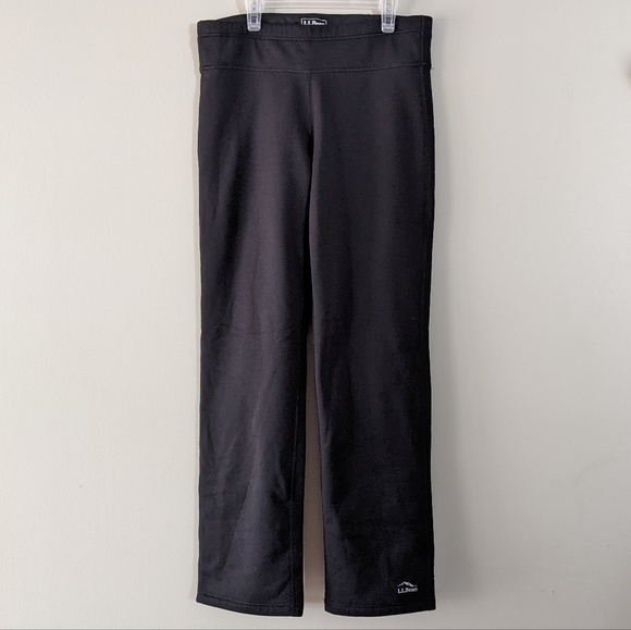 L.L. Bean Women's PrimaLoft ThermaStretch Fleece Pants, Mid-Rise Straight-Leg - Picture 7 of 16